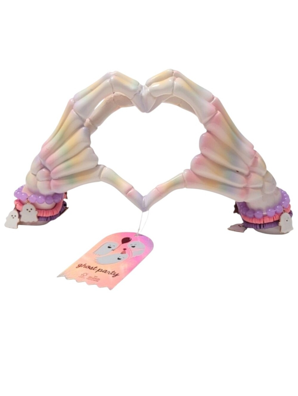 Skeleton Heart Hands Pastel Halloween Decor Kawaii Hocus Pocus Summerween NEW